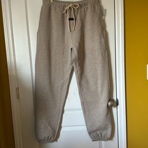 Essentials Core Heather Fear of God Sweat Pants Size L